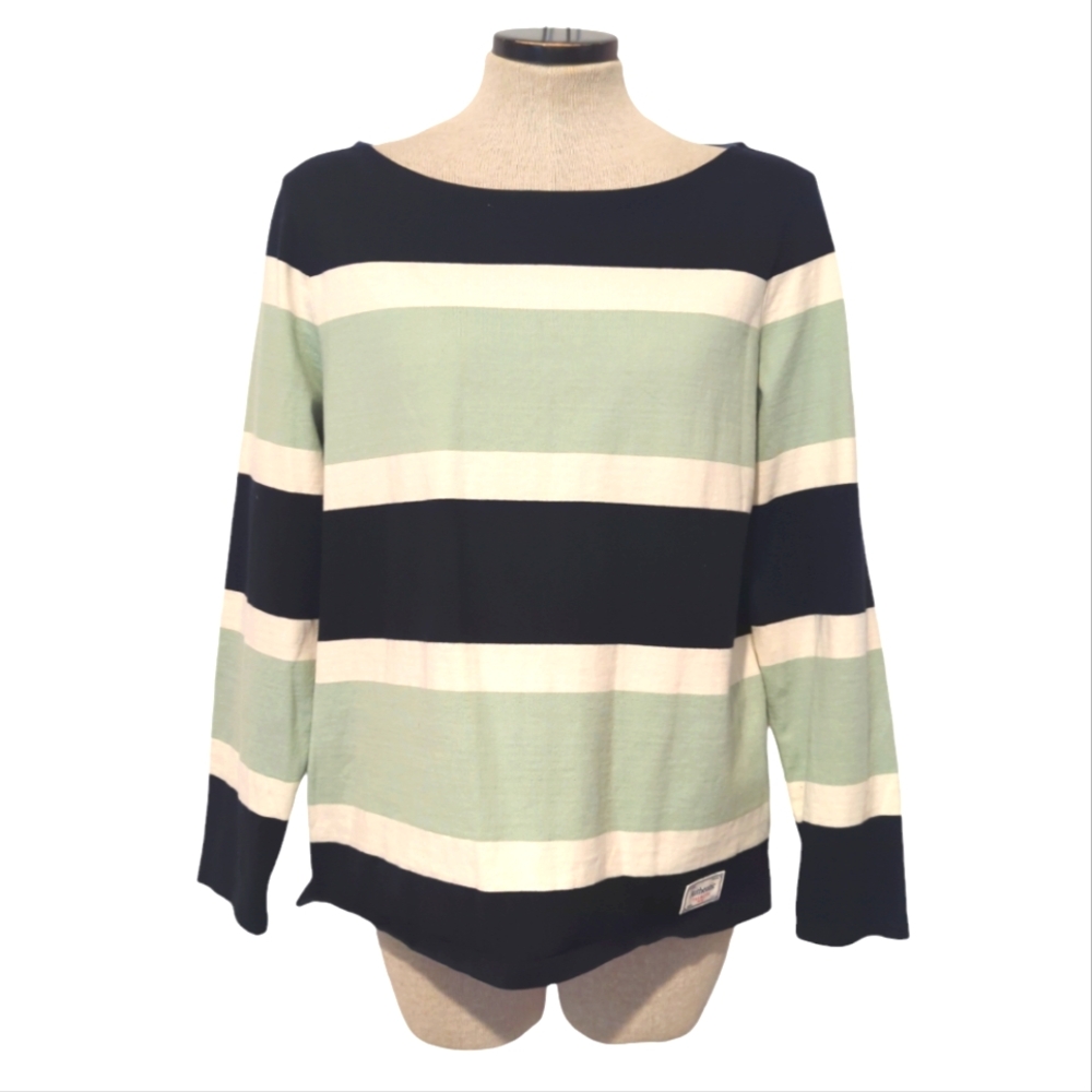 Talbots Pullover Sweater Lightweight Size L Boat Neck